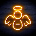 advpro-angel-ultra-bright-led-neon-sign-fnu0108 - Golden Yellow