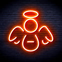 advpro-angel-ultra-bright-led-neon-sign-fnu0108 - Orange