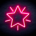 advpro-flashing-star-ultra-bright-led-neon-sign-fnu0109 - Pink
