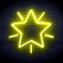 advpro-flashing-star-ultra-bright-led-neon-sign-fnu0109 - Yellow