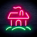 advpro-house-ultra-bright-led-neon-sign-fnu0110 - Green & Pink