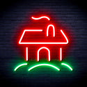advpro-house-ultra-bright-led-neon-sign-fnu0110 - Green & Red