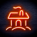 advpro-house-ultra-bright-led-neon-sign-fnu0110 - Orange