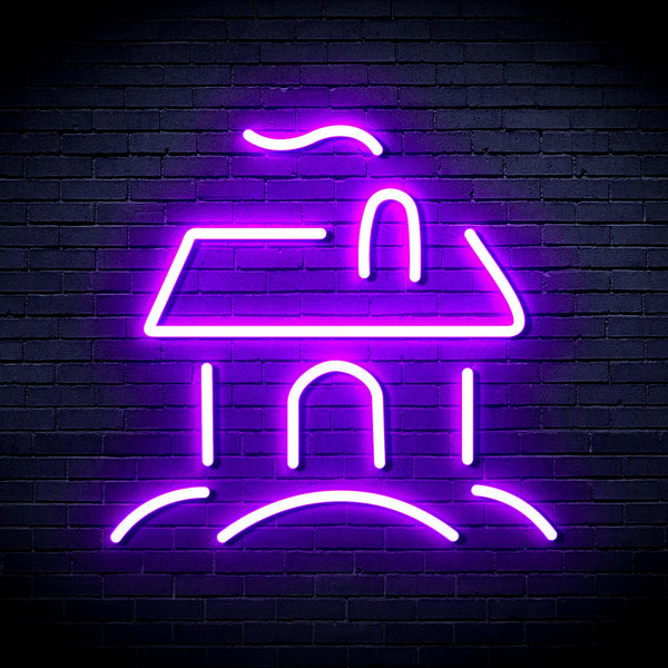 advpro-house-ultra-bright-led-neon-sign-fnu0110 - Purple
