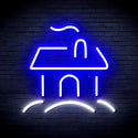 advpro-house-ultra-bright-led-neon-sign-fnu0110 - White & Blue