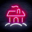 advpro-house-ultra-bright-led-neon-sign-fnu0110 - White & Pink