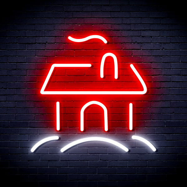 advpro-house-ultra-bright-led-neon-sign-fnu0110 - White & Red