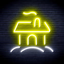 advpro-house-ultra-bright-led-neon-sign-fnu0110 - White & Yellow