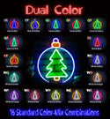 advpro-christmas-tree-ornament-ultra-bright-led-neon-sign-fnu0113 - Dual-Color