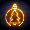 advpro-christmas-tree-ornament-ultra-bright-led-neon-sign-fnu0113 - Golden Yellow