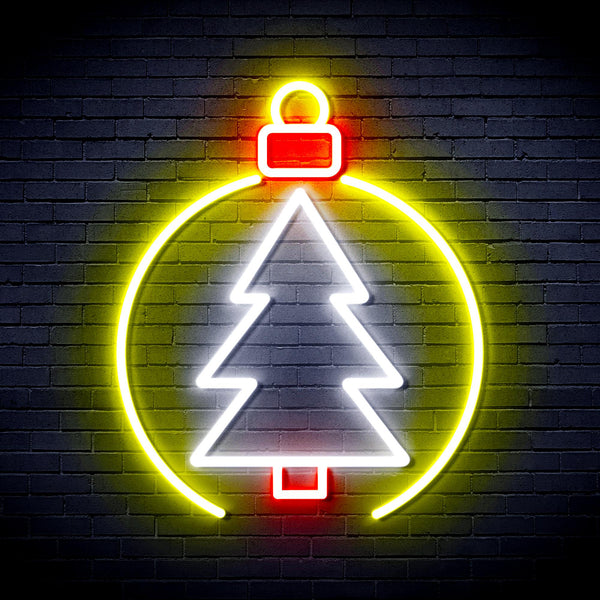 advpro-christmas-tree-ornament-ultra-bright-led-neon-sign-fnu0113 - Multi-Color 6