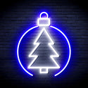 advpro-christmas-tree-ornament-ultra-bright-led-neon-sign-fnu0113 - White & Blue