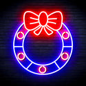 advpro-christmas-holly-ultra-bright-led-neon-sign-fnu0116 - Blue & Red