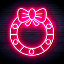 advpro-christmas-holly-ultra-bright-led-neon-sign-fnu0116 - Pink