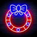 advpro-christmas-holly-ultra-bright-led-neon-sign-fnu0116 - Red & Blue