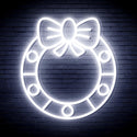 advpro-christmas-holly-ultra-bright-led-neon-sign-fnu0116 - White