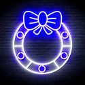 advpro-christmas-holly-ultra-bright-led-neon-sign-fnu0116 - White & Blue