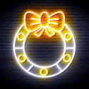 advpro-christmas-holly-ultra-bright-led-neon-sign-fnu0116 - White & Golden Yellow