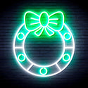 advpro-christmas-holly-ultra-bright-led-neon-sign-fnu0116 - White & Green