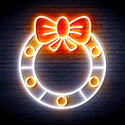 advpro-christmas-holly-ultra-bright-led-neon-sign-fnu0116 - White & Orange