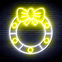 advpro-christmas-holly-ultra-bright-led-neon-sign-fnu0116 - White & Yellow