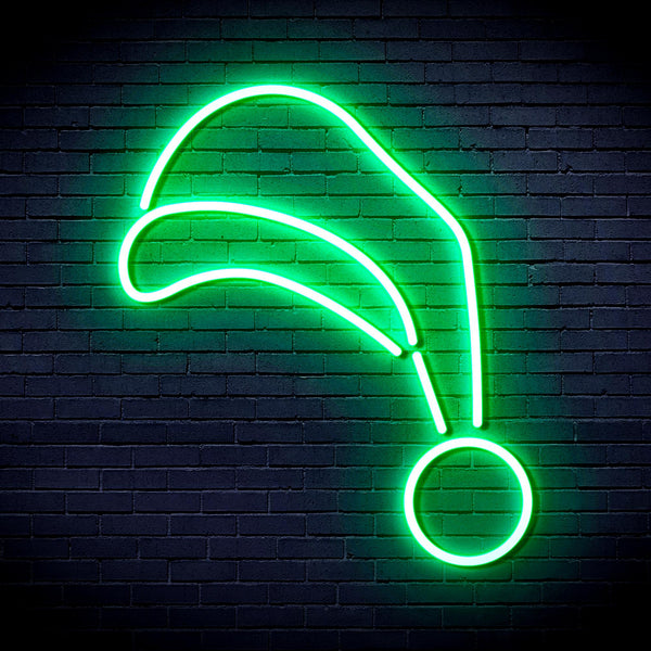 advpro-christmas-hat-ultra-bright-led-neon-sign-fnu0118 - Green