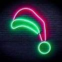advpro-christmas-hat-ultra-bright-led-neon-sign-fnu0118 - Green & Pink