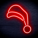 advpro-christmas-hat-ultra-bright-led-neon-sign-fnu0118 - Red