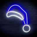 advpro-christmas-hat-ultra-bright-led-neon-sign-fnu0118 - White & Blue