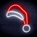 advpro-christmas-hat-ultra-bright-led-neon-sign-fnu0118 - White & Red