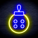 advpro-christmas-tree-ornament-ultra-bright-led-neon-sign-fnu0120 - Blue & Yellow