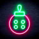 advpro-christmas-tree-ornament-ultra-bright-led-neon-sign-fnu0120 - Green & Pink
