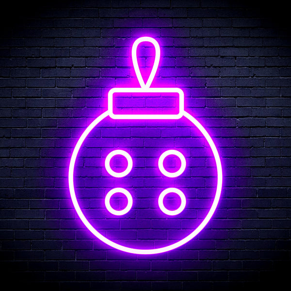 advpro-christmas-tree-ornament-ultra-bright-led-neon-sign-fnu0120 - Purple