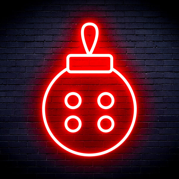advpro-christmas-tree-ornament-ultra-bright-led-neon-sign-fnu0120 - Red
