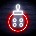 advpro-christmas-tree-ornament-ultra-bright-led-neon-sign-fnu0120 - White & Red