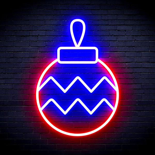 advpro-christmas-tree-ornament-ultra-bright-led-neon-sign-fnu0121 - Blue & Red