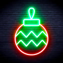 advpro-christmas-tree-ornament-ultra-bright-led-neon-sign-fnu0121 - Green & Red