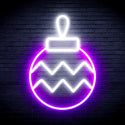 advpro-christmas-tree-ornament-ultra-bright-led-neon-sign-fnu0121 - White & Purple