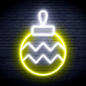 advpro-christmas-tree-ornament-ultra-bright-led-neon-sign-fnu0121 - White & Yellow