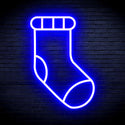 advpro-christmas-sock-ultra-bright-led-neon-sign-fnu0123 - Blue