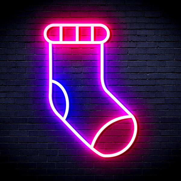 advpro-christmas-sock-ultra-bright-led-neon-sign-fnu0123 - Multi-Color 2