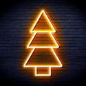 advpro-christmas-tree-ultra-bright-led-neon-sign-fnu0129 - Golden Yellow