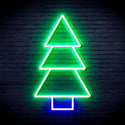 advpro-christmas-tree-ultra-bright-led-neon-sign-fnu0129 - Green & Blue