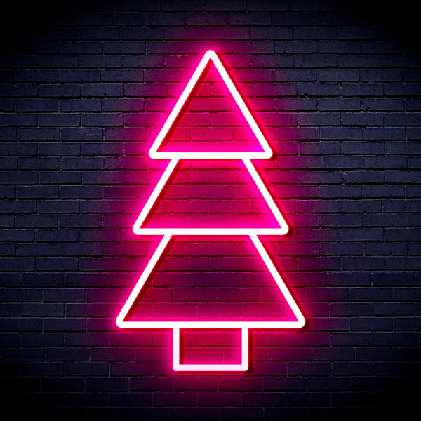 advpro-christmas-tree-ultra-bright-led-neon-sign-fnu0129 - Pink