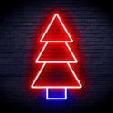 advpro-christmas-tree-ultra-bright-led-neon-sign-fnu0129 - Red & Blue