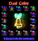 advpro-jingle-bell-ultra-bright-led-neon-sign-fnu0130 - Dual-Color