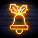 advpro-jingle-bell-ultra-bright-led-neon-sign-fnu0130 - Golden Yellow