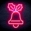 advpro-jingle-bell-ultra-bright-led-neon-sign-fnu0130 - Pink