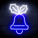advpro-jingle-bell-ultra-bright-led-neon-sign-fnu0130 - White & Blue