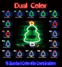advpro-christmas-tree-ultra-bright-led-neon-sign-fnu0132 - Dual-Color